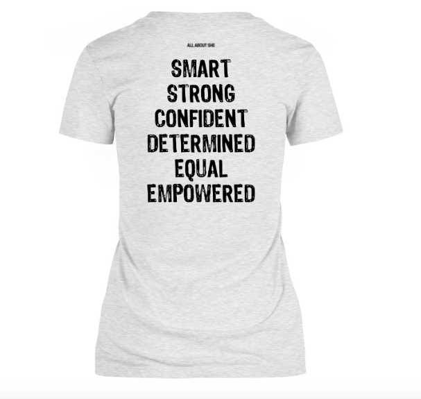 SHE CONCERT TEE Heather White – All About She Tee