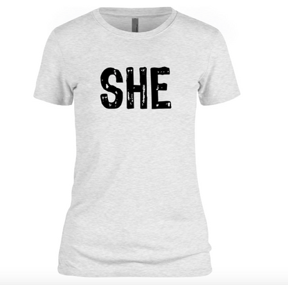 SHE CONCERT TEE Heather White – All About She Tee