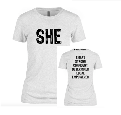 SHE CONCERT TEE Heather White – All About She Tee