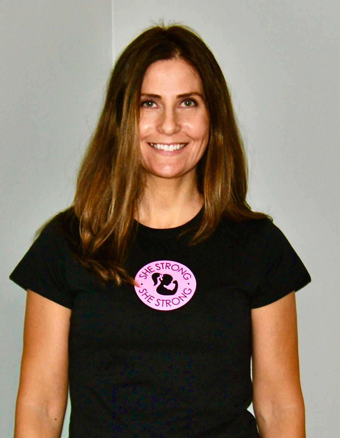 SHE STRONG Breast Cancer Tee – Support Tee by All About She